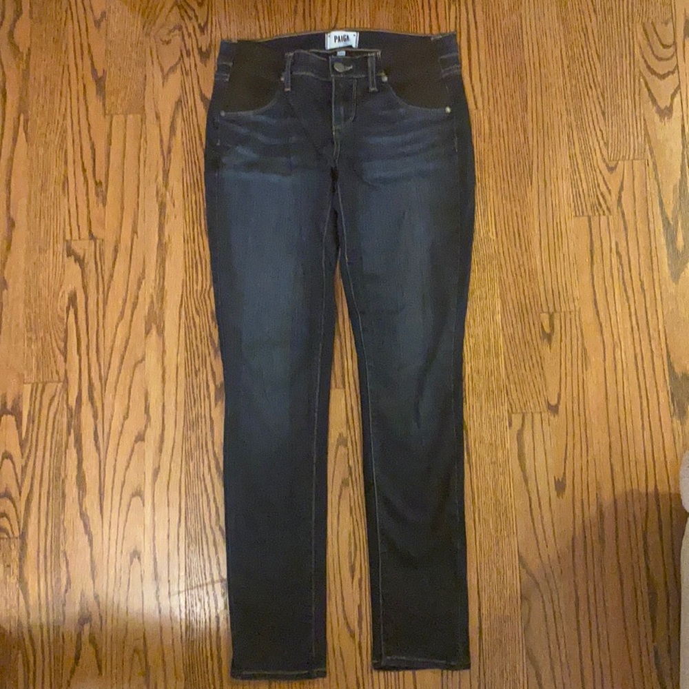 Paige Verdugo Maternity jeans